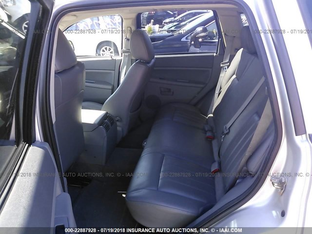 1J8GR48K77C582648 - 2007 JEEP GRAND CHEROKEE LAREDO/COLUMBIA/FREEDOM 银色 照片 8