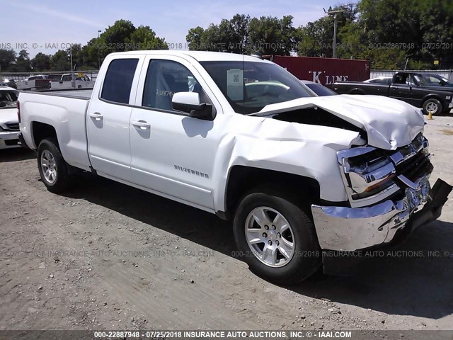 1GCRCREH0JZ159373 - 2018 CHEVROLET SILVERADO C1500 LT WHITE photo 1