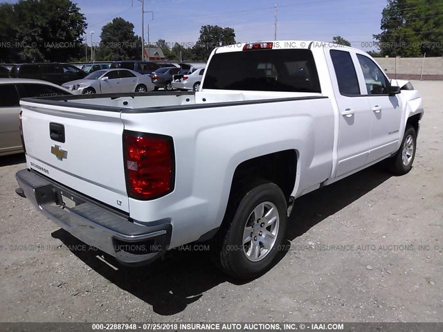 1GCRCREH0JZ159373 - 2018 CHEVROLET SILVERADO C1500 LT WHITE photo 4