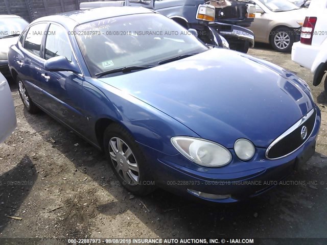 2G4WC582561121023 - 2006 BUICK LACROSSE CX BLUE photo 1