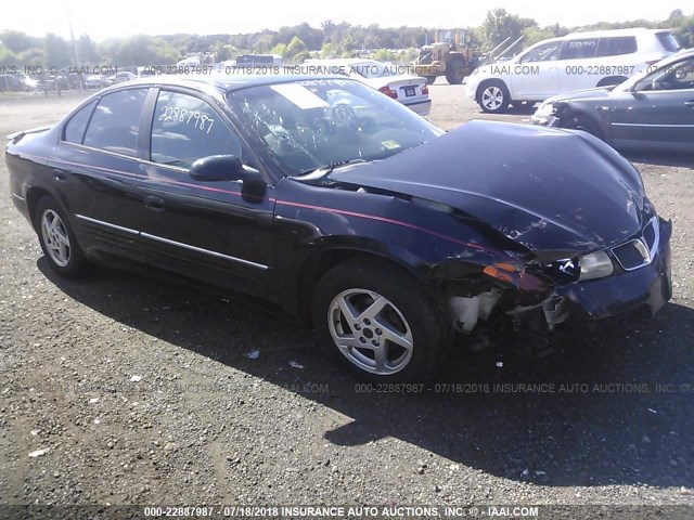 1G2HX52K74U212343 - 2004 PONTIAC BONNEVILLE SE BLACK photo 1