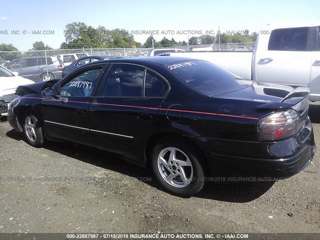 1G2HX52K74U212343 - 2004 PONTIAC BONNEVILLE SE BLACK photo 3