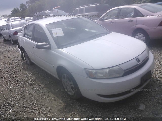1G8AJ52F94Z196211 - 2004 SATURN ION LEVEL 2 WHITE photo 1