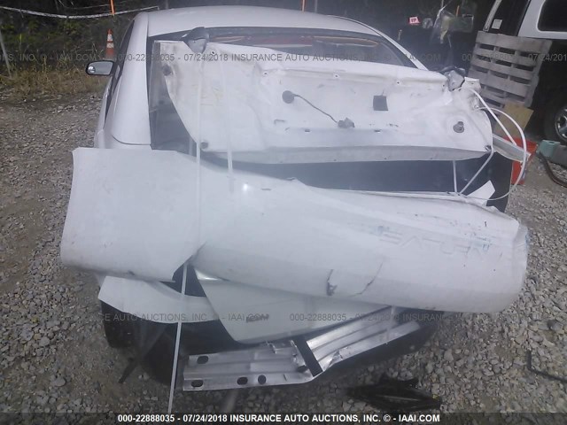 1G8AJ52F94Z196211 - 2004 SATURN ION LEVEL 2 WHITE photo 6