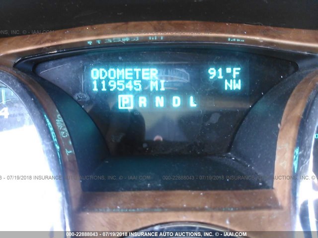 5GAKVBED8BJ410013 - 2011 BUICK ENCLAVE CXL მუქი ლურჯი ფოტო 7