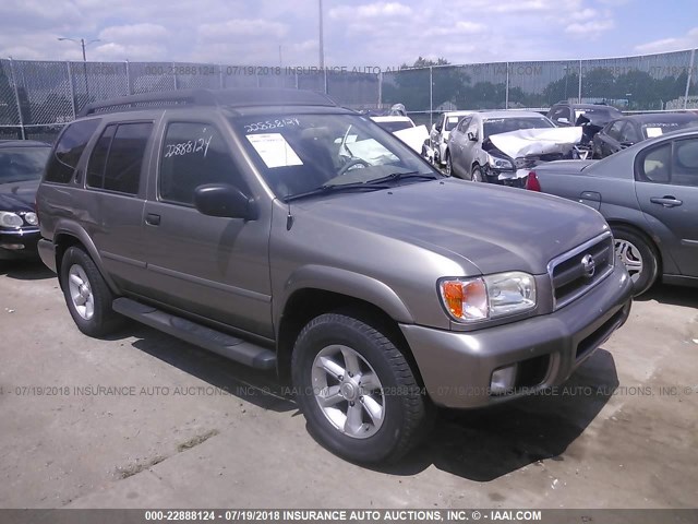 JN8DR09Y73W817925 - 2003 NISSAN PATHFINDER LE/SE Dark Brown photo 1