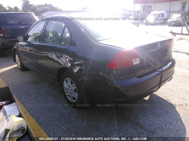 2HGES16355H632634 - 2005 HONDA CIVIC DX VP Qara foto 3