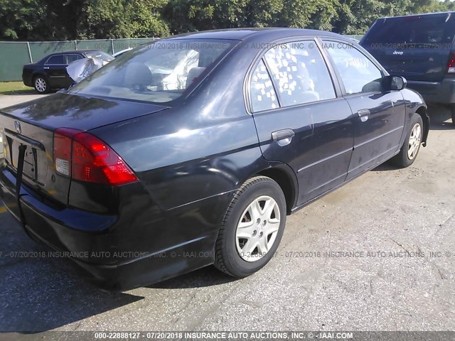 2HGES16355H632634 - 2005 HONDA CIVIC DX VP Qara foto 4