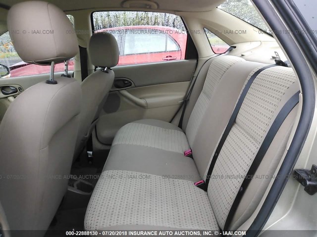 1FAFP34NX7W130782 - 2007 FORD FOCUS ZX4/S/SE/SES 棕色 照片 8
