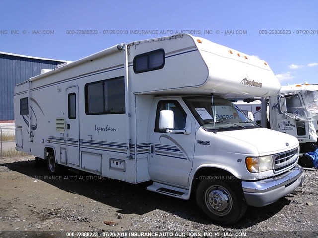 1FDXE40S2XHC10244 - 1999 FORD ECONOLINE E450 SUPER DUTY CUTWY  RV WHITE photo 1