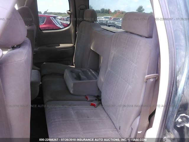 5TBBT44133S387857 - 2003 TOYOTA TUNDRA ACCESS CAB SR5 GREEN photo 8