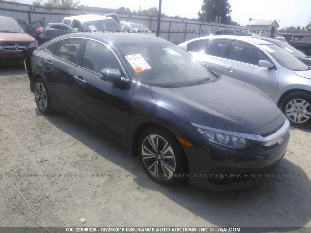 19XFC1F72GE018870 - 2016 HONDA CIVIC EXL 灰色 照片 1