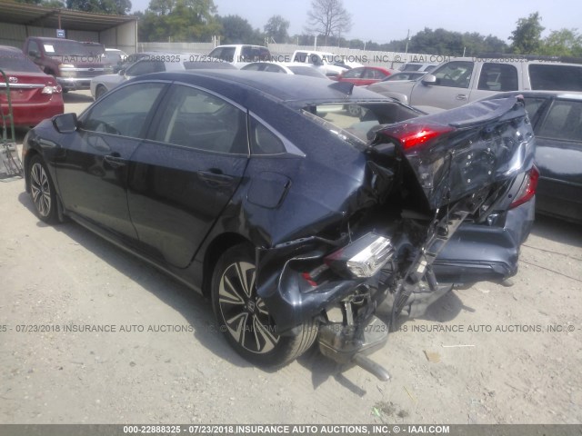 19XFC1F72GE018870 - 2016 HONDA CIVIC EXL 灰色 照片 3