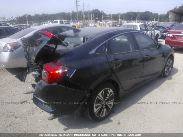 19XFC1F72GE018870 - 2016 HONDA CIVIC EXL 灰色 照片 4