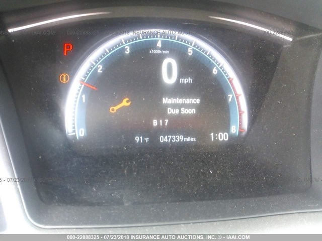 19XFC1F72GE018870 - 2016 HONDA CIVIC EXL 灰色 照片 7