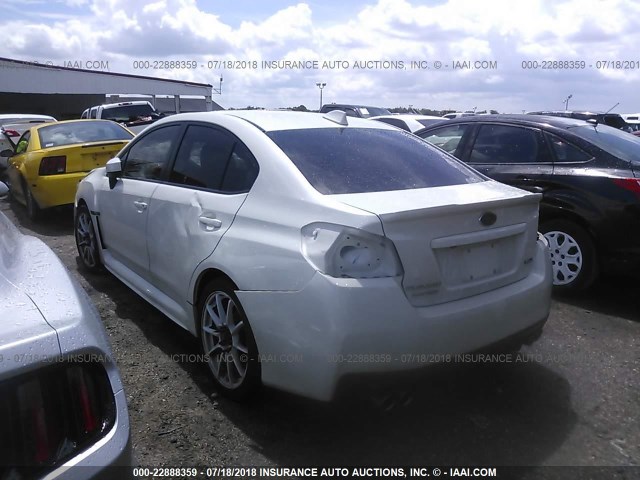 JF1VA1E65G8814846 - 2016 SUBARU WRX PREMIUM WHITE photo 3