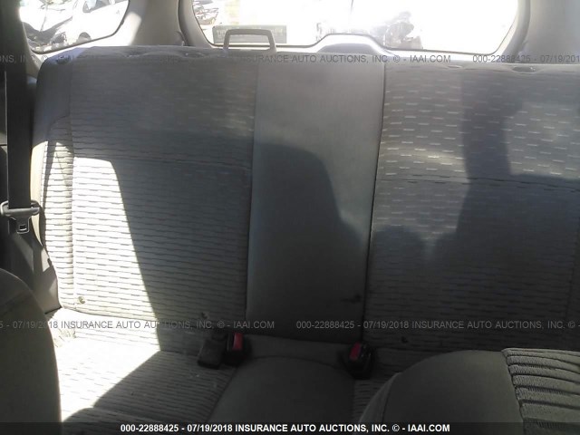 JF1SG65623H760267 - 2003 SUBARU FORESTER 2.5XS შავი ფოტო 8