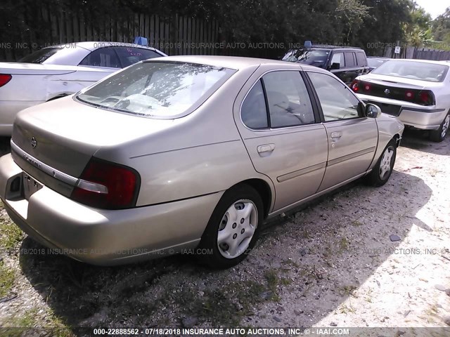 1N4DL01D1YC151892 - 2000 NISSAN ALTIMA XE/GXE/SE/GLE GRAY photo 4