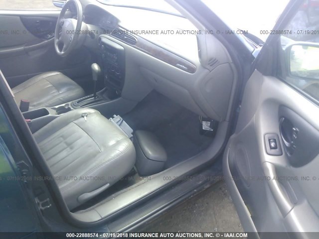 1G1NE52J12M590661 - 2002 CHEVROLET MALIBU LS GREEN photo 5