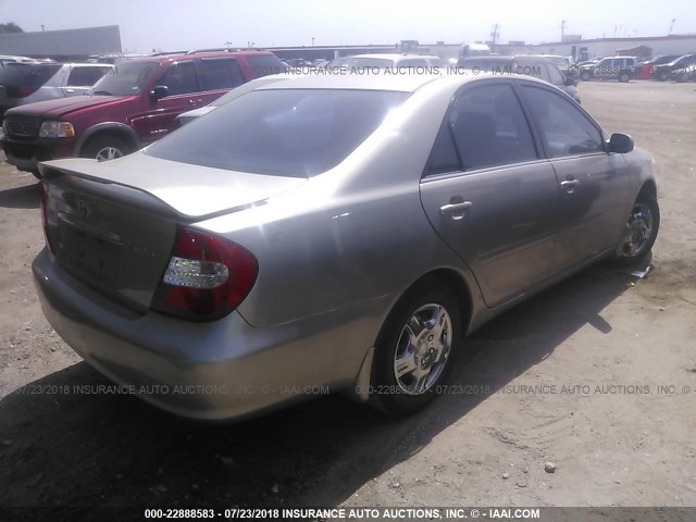 4T1BE32K34U331966 - 2004 TOYOTA CAMRY LE/XLE/SE 棕色 照片 4
