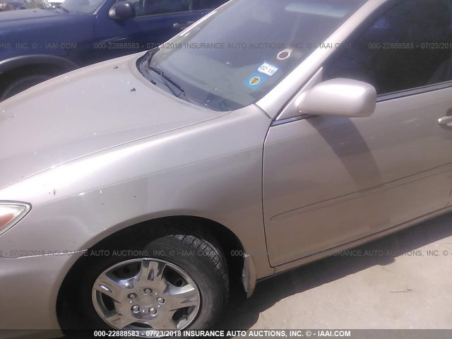 4T1BE32K34U331966 - 2004 TOYOTA CAMRY LE/XLE/SE 棕色 照片 6