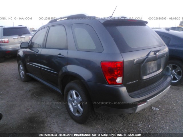 2CKDL33F596202131 - 2009 PONTIAC TORRENT GRAY photo 3