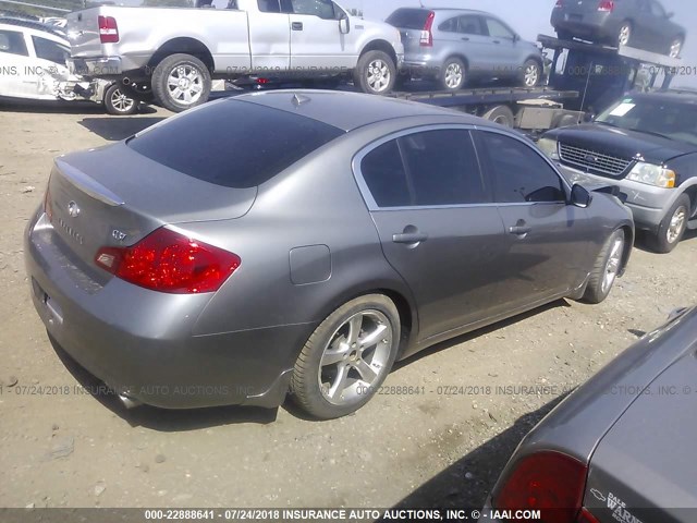 JNKCV61E19M306947 - 2009 INFINITI G37 JOURNEY/SPORT SILVER photo 4