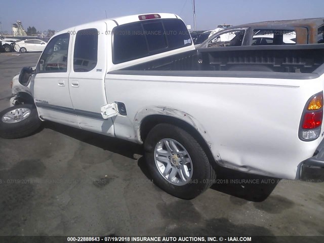 5TBRT34104S443408 - 2004 TOYOTA TUNDRA ACCESS CAB SR5 WHITE photo 6