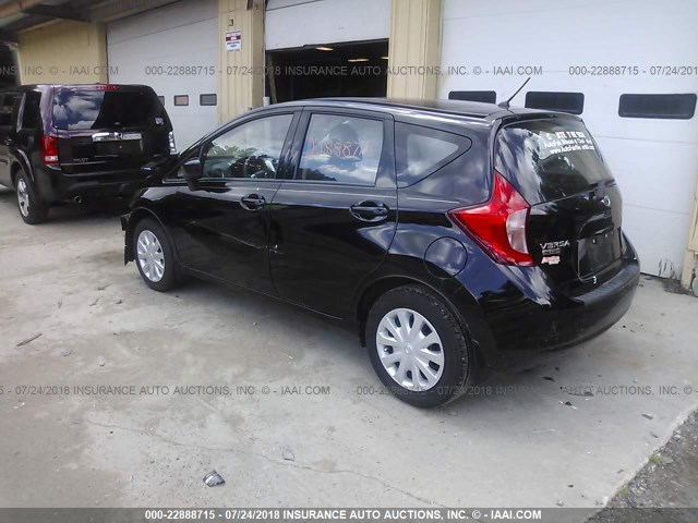 3N1CE2CP7GL405212 - 2016 NISSAN VERSA NOTE S/S PLUS/SV/SL/SR BLACK photo 3