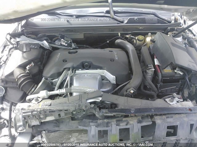 2G4GK5EX3G9161191 - 2016 BUICK REGAL SILVER photo 10