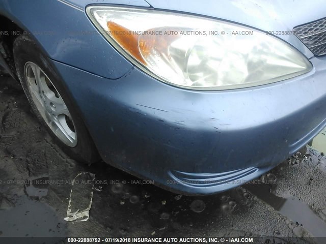 4T1BE32K42U524379 - 2002 TOYOTA CAMRY LE/XLE/SE Mavi foto 6