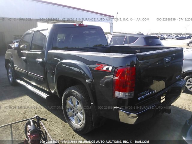 3GTRCVE00AG161028 - 2010 GMC SIERRA C1500 SLE BLACK photo 3