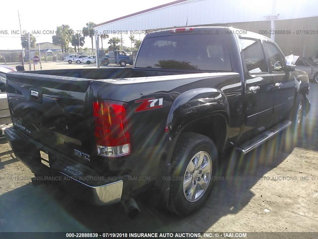 3GTRCVE00AG161028 - 2010 GMC SIERRA C1500 SLE BLACK photo 4