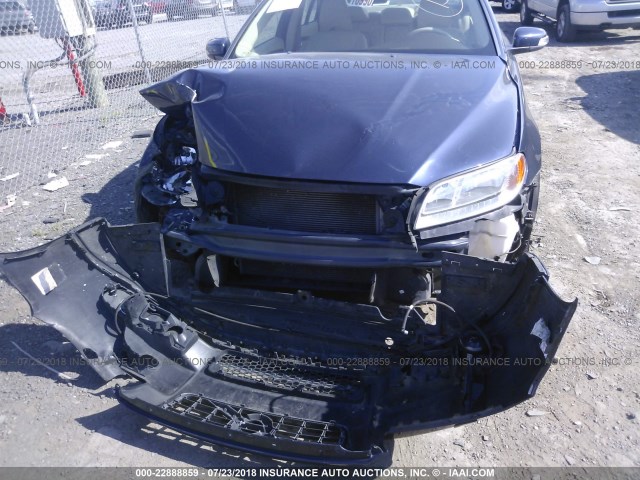 YV1952AS0B1138052 - 2011 VOLVO S80 3.2 BLUE photo 6