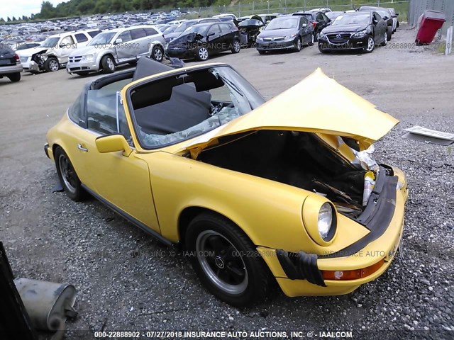 9116210607 - 1976 PORSCHE 911 YELLOW photo 1