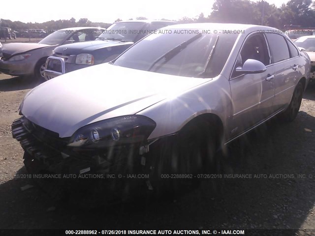 2G1WD58C479174088 - 2007 CHEVROLET IMPALA SUPER SPORT SILVER photo 2