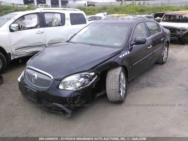 1G4HR57Y97U120265 - 2007 BUICK LUCERNE CXL BLACK photo 2