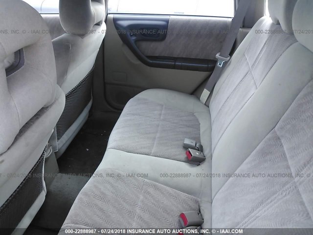 JF1SF655X1H764705 - 2001 SUBARU FORESTER S RED photo 8