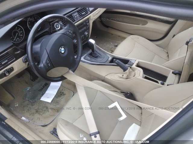 WBAPK5G50BNN25635 - 2011 BMW 328 XI SULEV BROWN photo 5