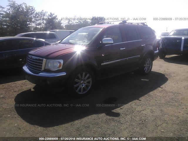 1A8HW58248F101080 - 2008 CHRYSLER ASPEN LIMITED Champagne photo 2