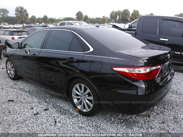 4T1BK1FK2HU582023 - 2017 TOYOTA CAMRY XSE/XLE Qara foto 3
