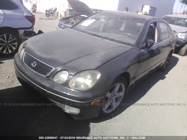 JT8BH68X6W0013395 - 1998 LEXUS GS 400 BLACK photo 6