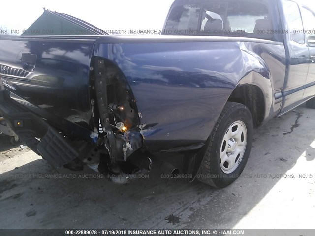 5TETX22NX6Z285747 - 2006 TOYOTA TACOMA ACCESS CAB Blau Foto 6
