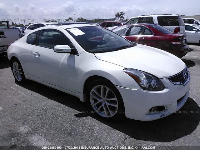 1N4BL2EP7AC138464 - 2010 NISSAN ALTIMA SR WHITE photo 1