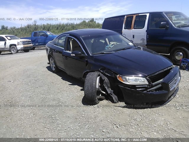 YV1AH992891094278 - 2009 VOLVO S80 T6 BLACK photo 1