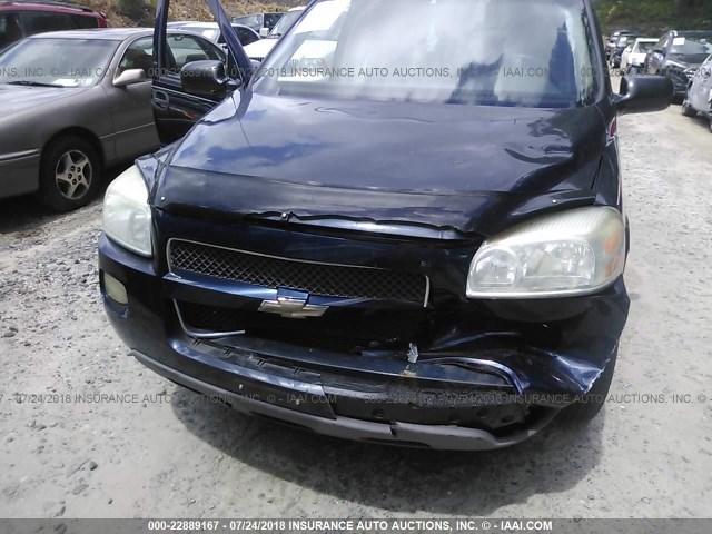 1GNDV23L86D171155 - 2006 CHEVROLET UPLANDER LS BLUE photo 6