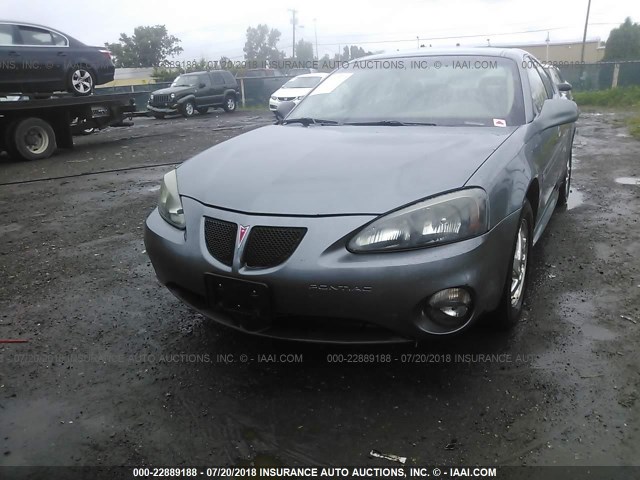 2G2WS522441275689 - 2004 PONTIAC GRAND PRIX GT2 GRAY photo 6