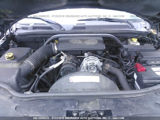 1J8HG48K37C669179 - 2007 JEEP COMMANDER BLACK photo 10