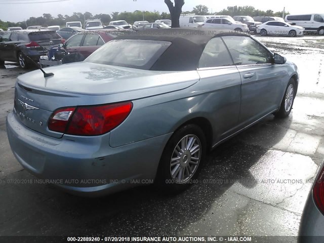 1C3LC55D49N544339 - 2009 CHRYSLER SEBRING TOURING BLUE photo 4