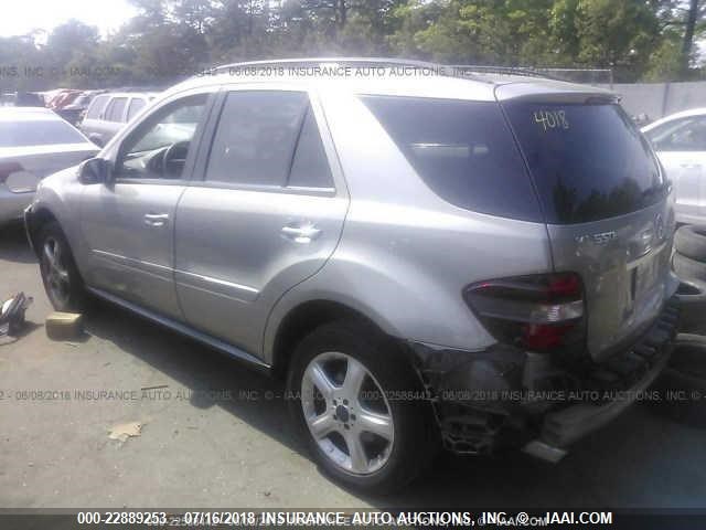 4JGBB86EX8A397545 - 2008 MERCEDES-BENZ ML 350 Unknown photo 3